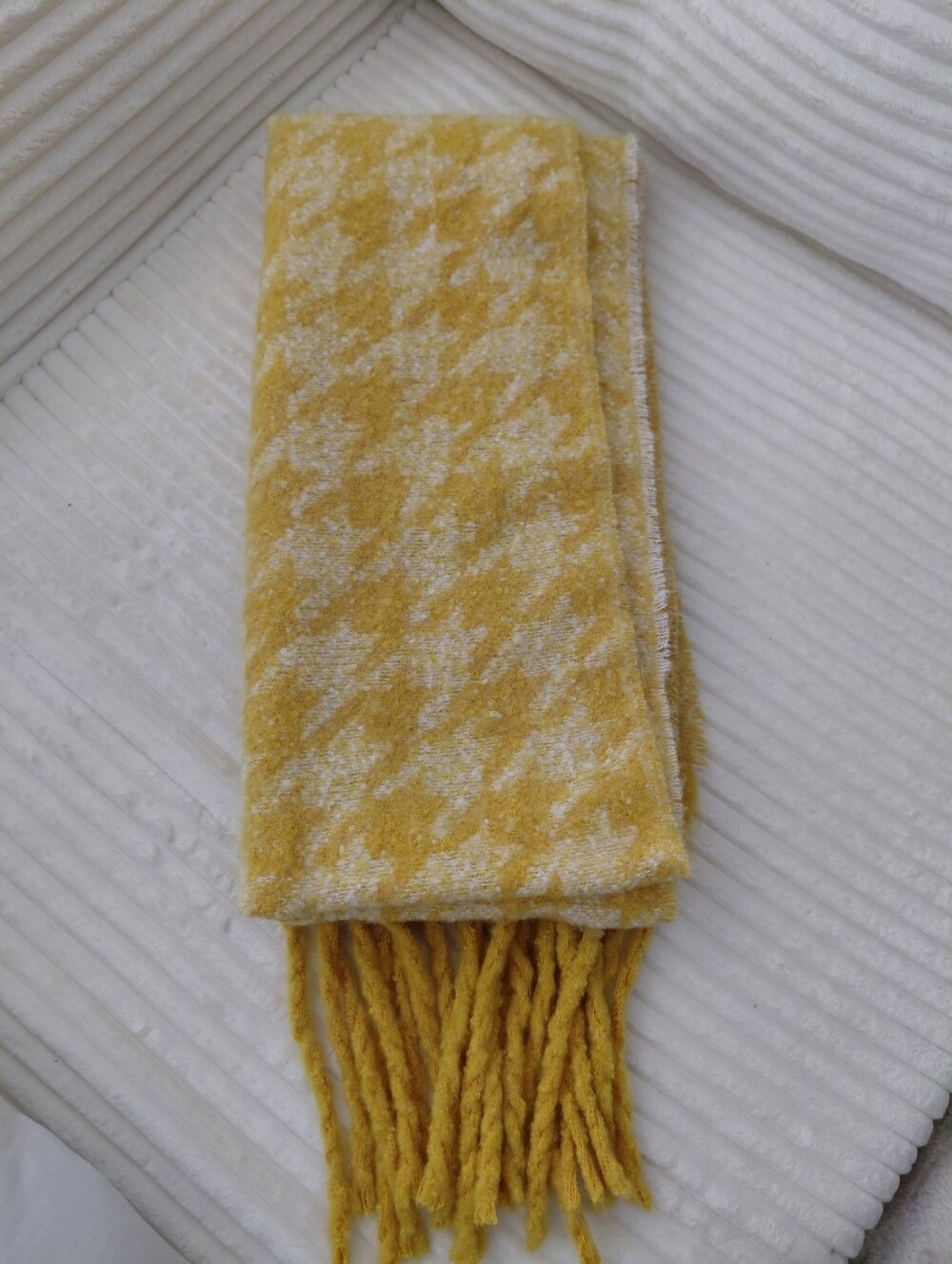 Ashley Stewart Fringe Scarf
